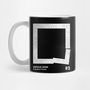 A Broken Frame / Minimal Graphic Design Tribute Mug